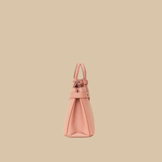 Burberry Dusty Rose Banner Small Tote Bag-Burberry-THE CLOSET