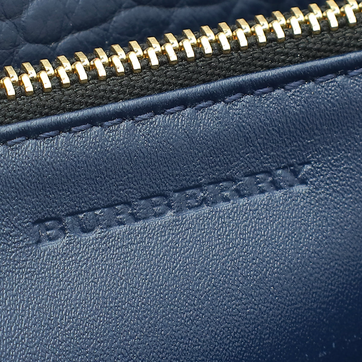 Burberry Navy Blue Madison Wallet On Chain