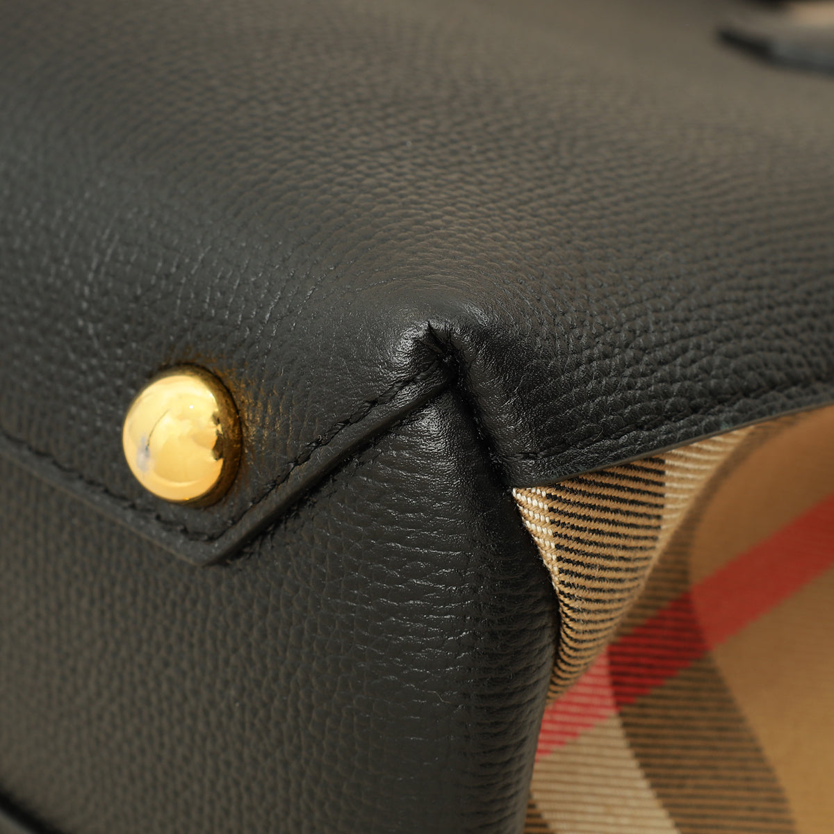 Burberry Bicolor Banner Tote Bag-Burberry-THE CLOSET