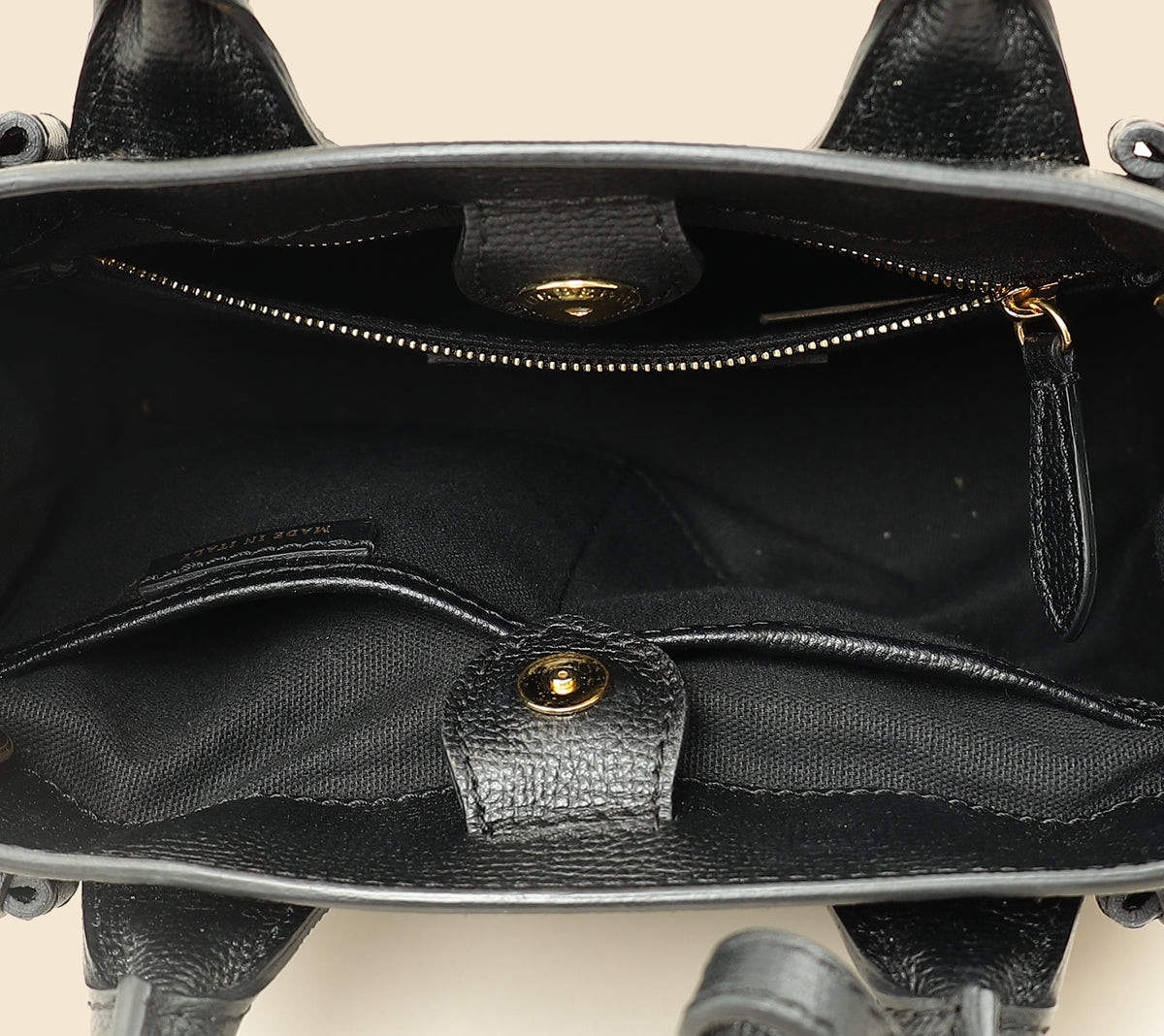 Burberry Bicolor Banner Tote Bag-Burberry-THE CLOSET