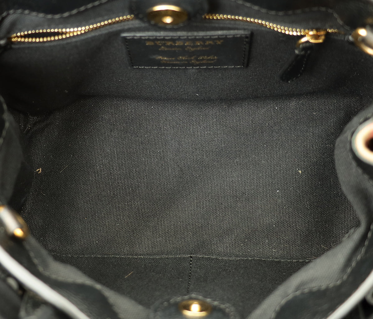 Burberry Bicolor Banner Tote Bag-Burberry-THE CLOSET