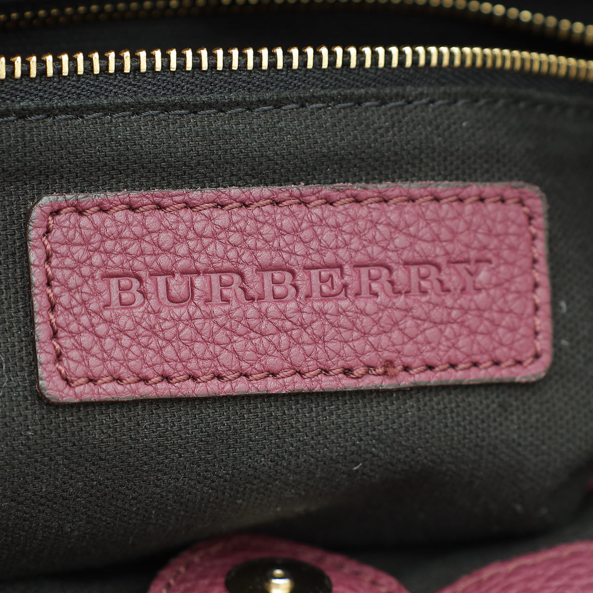 Burberry Violet Small Banner Small Tote Bag