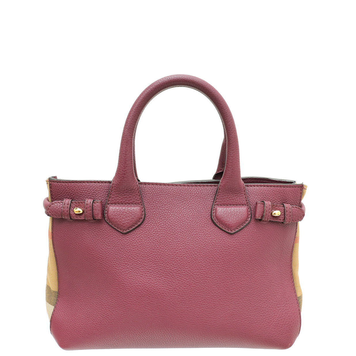 Burberry Violet Small Banner Small Tote Bag-Burberry-THE CLOSET