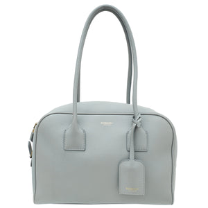 Burberry Bright Cloud Grey Half Cube Bag