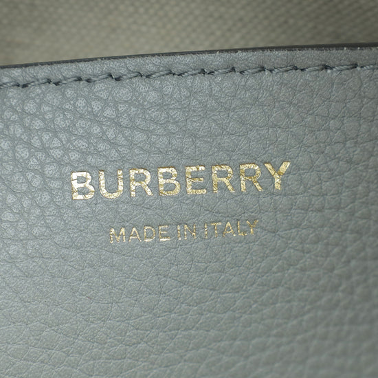 Burberry Bright Cloud Grey Half Cube Bag