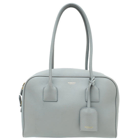 Burberry Bright Cloud Grey Half Cube Bag