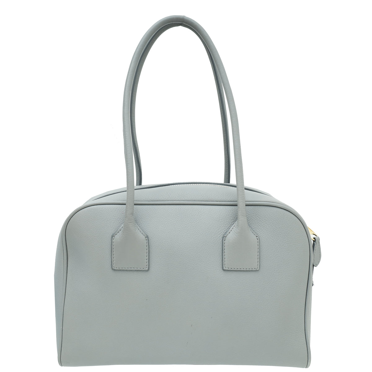 Burberry Bright Cloud Grey Half Cube Bag-Burberry-THE CLOSET