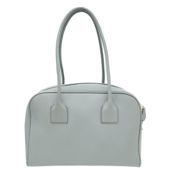 Burberry Bright Cloud Grey Half Cube Bag