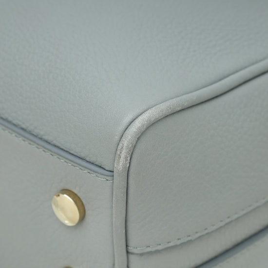 Burberry Bright Cloud Grey Half Cube Bag