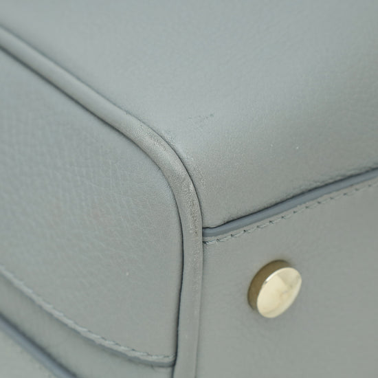 Burberry Bright Cloud Grey Half Cube Bag