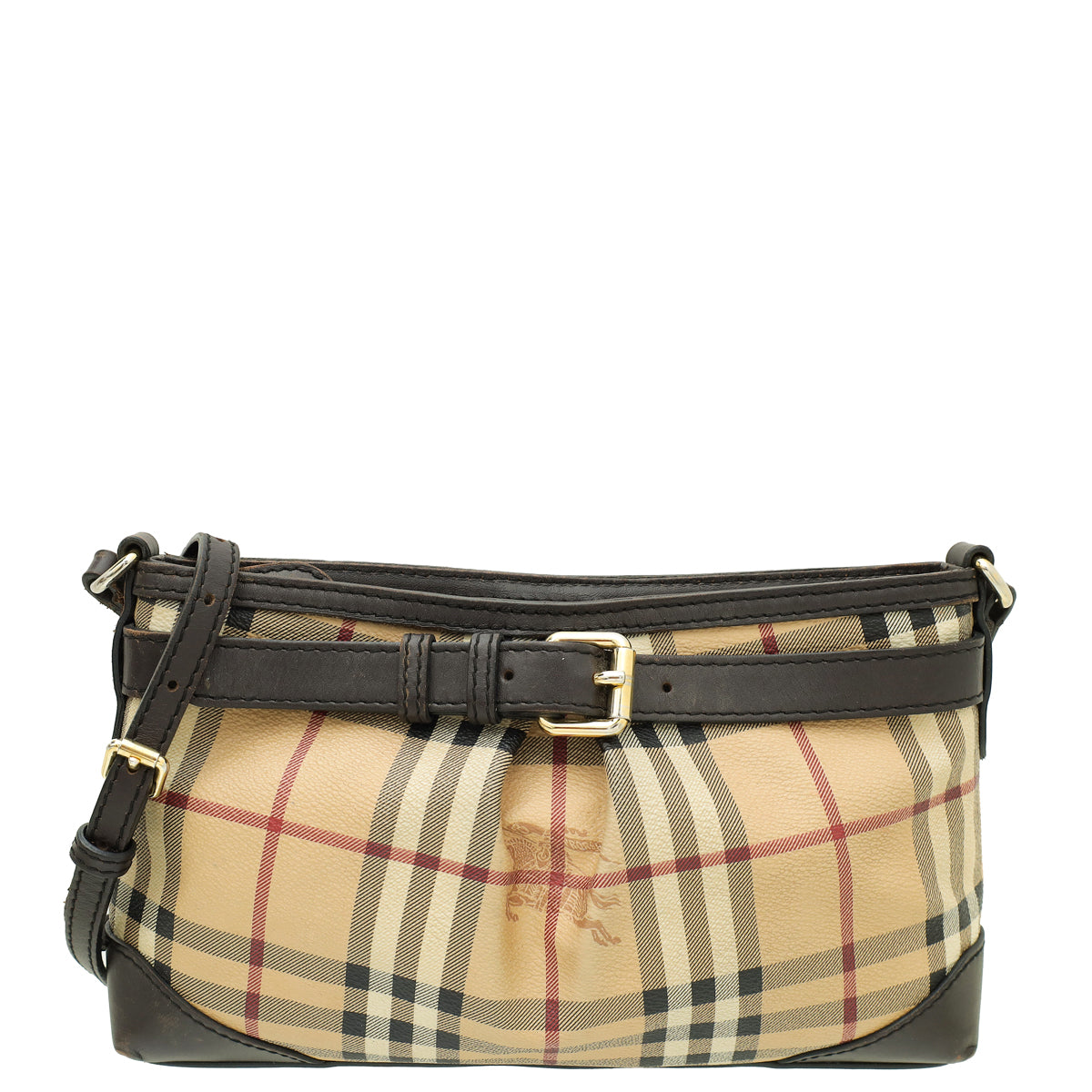 Burberry Bicolor Haymarket Check Smithfield Crossbody Bag-Burberry-THE CLOSET