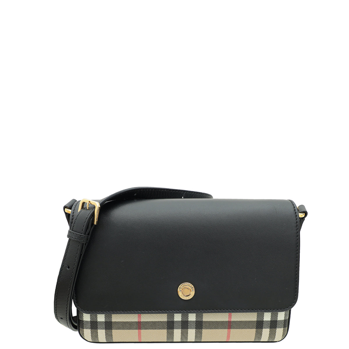 Burberry Bicolor Vintage Check Hampshire Crossbody Bag-Burberry-THE CLOSET