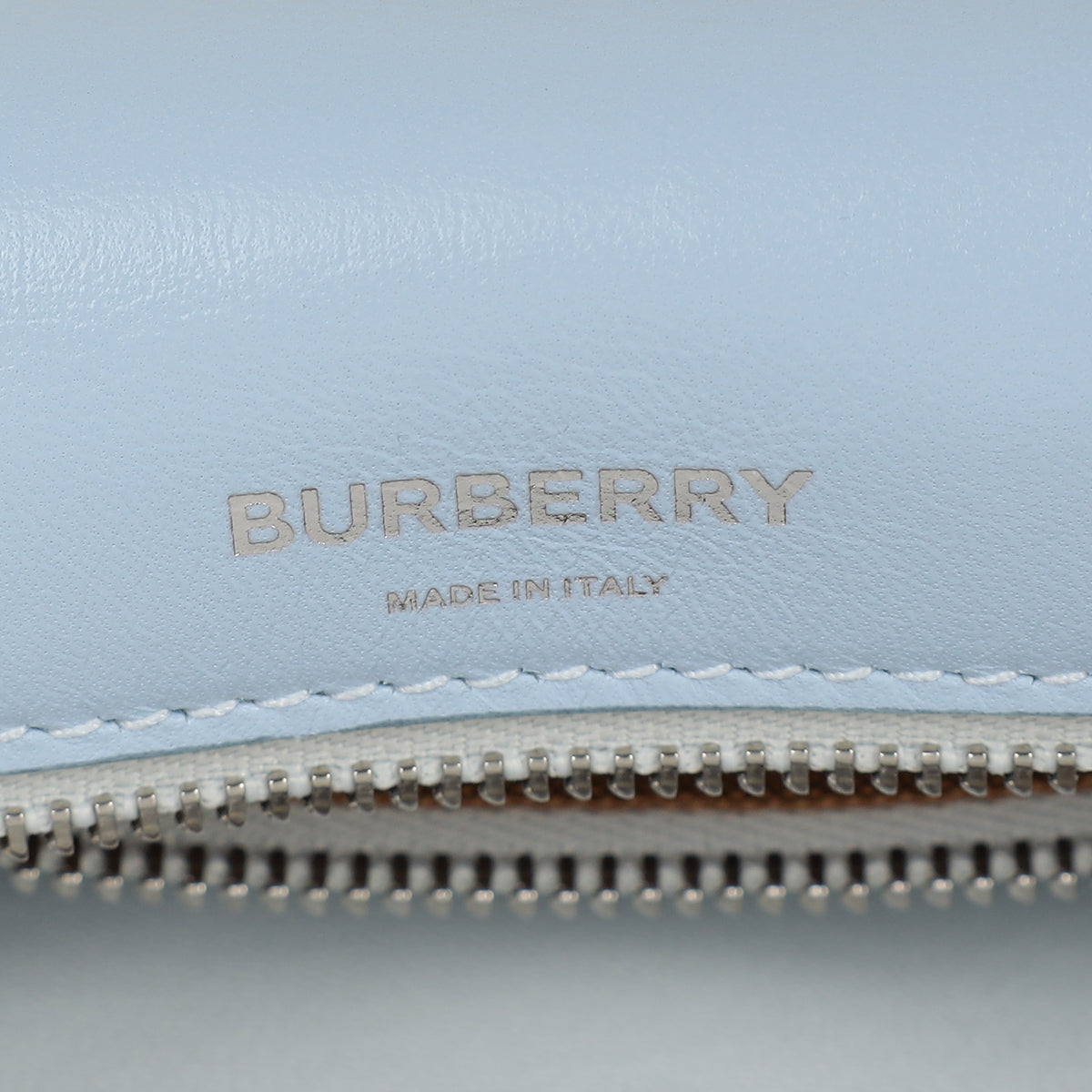 Burberry Pale Blue Soft Olympia Small Chain Bag-Burberry-THE CLOSET