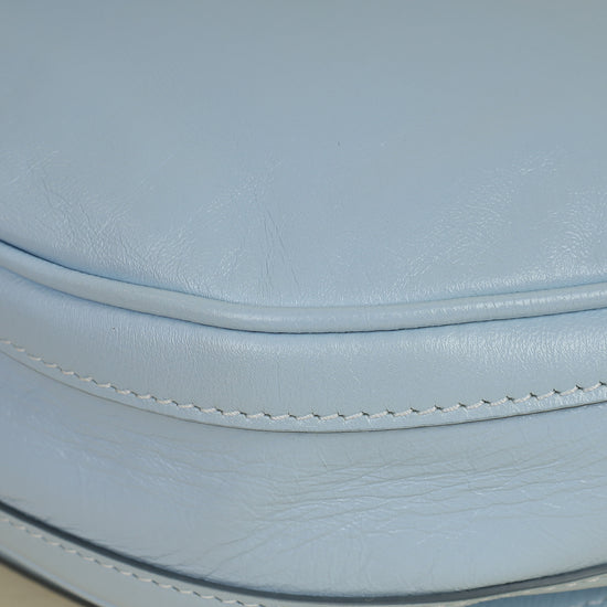 Burberry Pale Blue Soft Olympia Small Chain Bag-Burberry-THE CLOSET