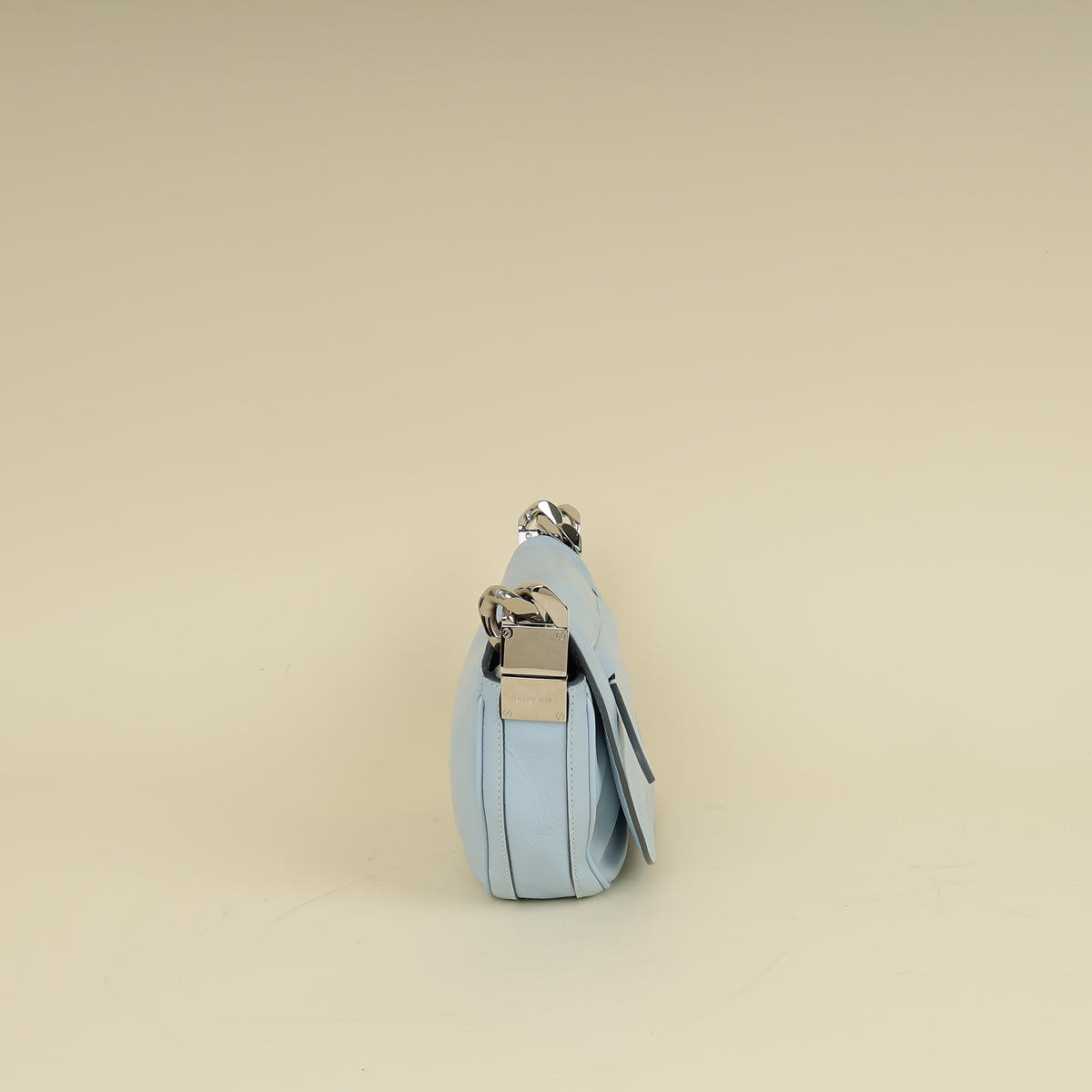 Burberry Pale Blue Soft Olympia Small Chain Bag-Burberry-THE CLOSET