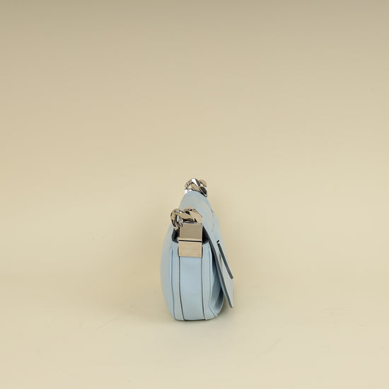 Burberry Pale Blue Soft Olympia Small Chain Bag-Burberry-THE CLOSET