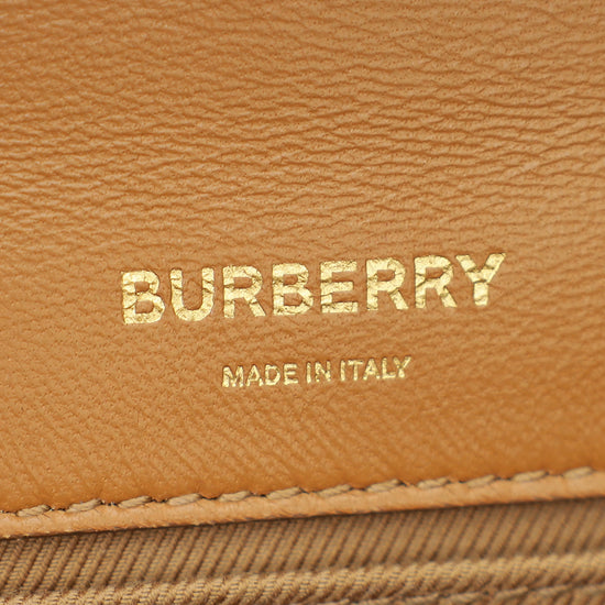Burberry Caramel Lola Quilted Small Lola Chain Bag-Burberry-THE CLOSET