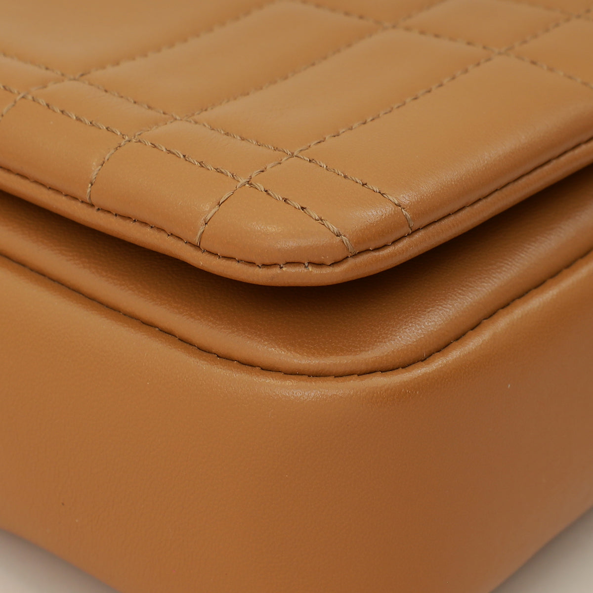 Burberry Caramel Lola Quilted Small Lola Chain Bag-Burberry-THE CLOSET