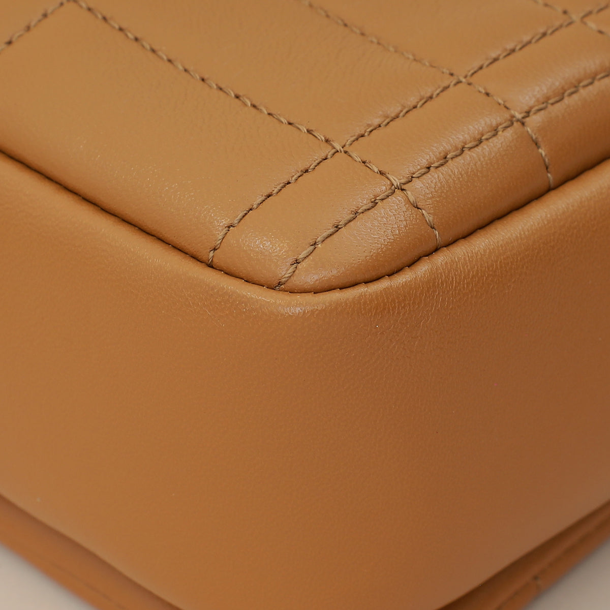 Burberry Caramel Lola Quilted Small Lola Chain Bag-Burberry-THE CLOSET