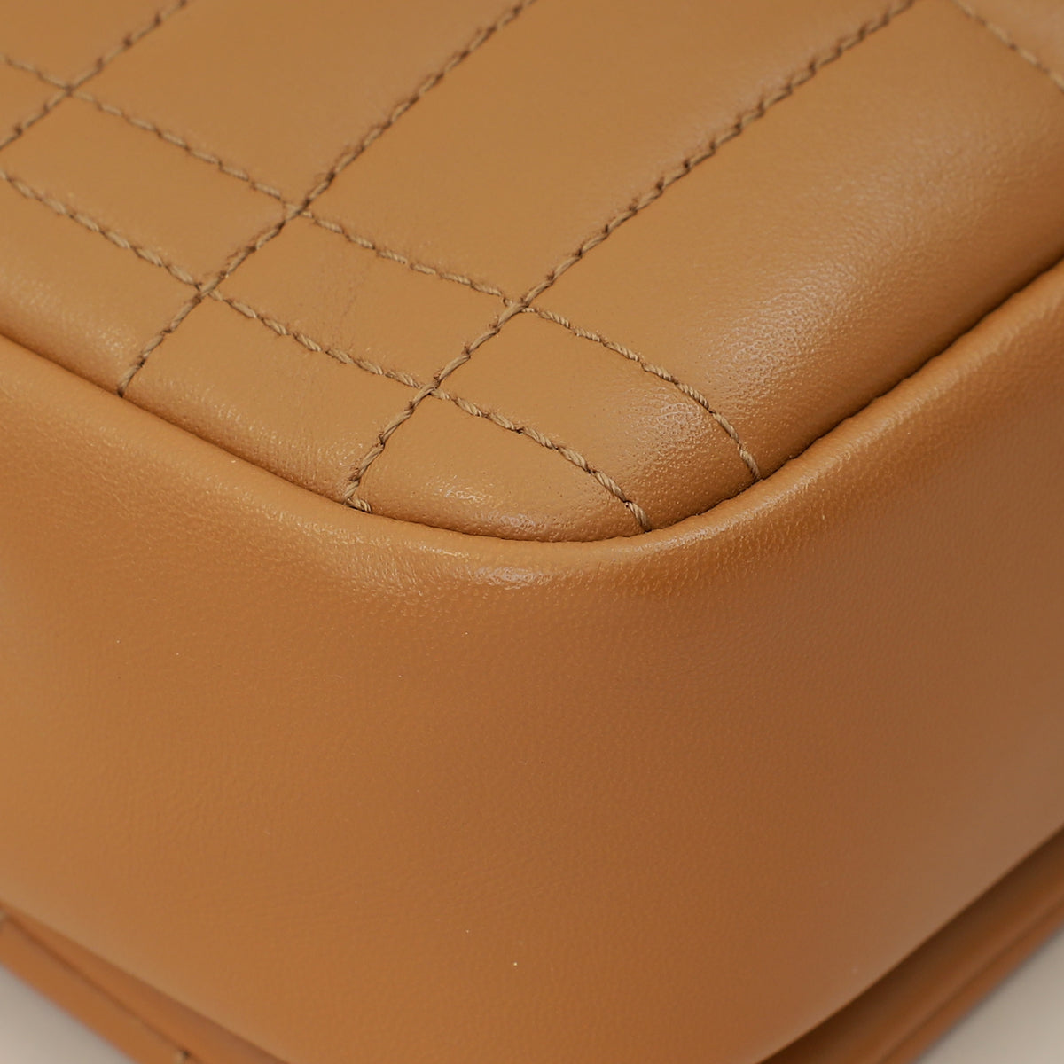 Burberry Caramel Lola Quilted Small Lola Chain Bag-Burberry-THE CLOSET