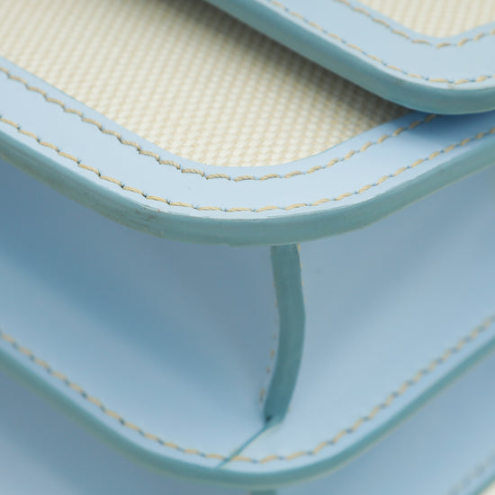 Burberry Bicolor TB Logo Small Flap Bag-Burberry-THE CLOSET