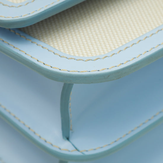 Burberry Bicolor TB Logo Small Flap Bag-Burberry-THE CLOSET