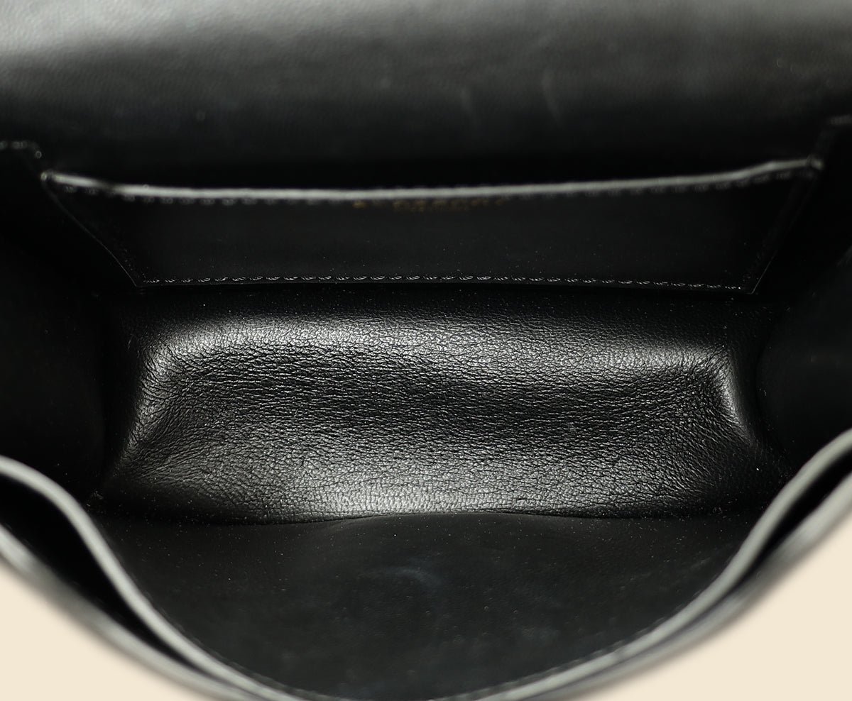 Burberry Black TB Logo Chain Belt Bag-Burberry-THE CLOSET