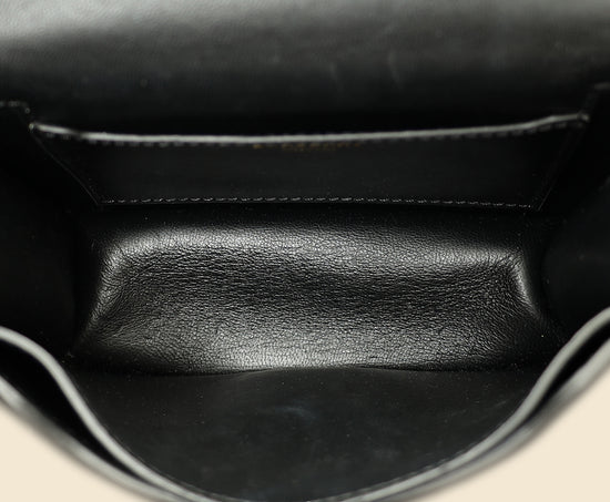 Burberry Black TB Logo Chain Belt Bag-Burberry-THE CLOSET