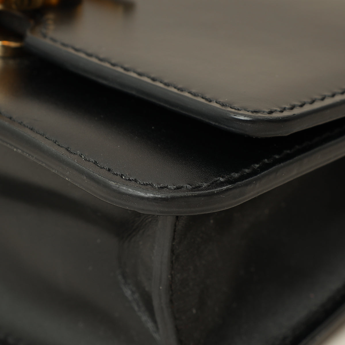 Burberry Black TB Logo Chain Belt Bag-Burberry-THE CLOSET