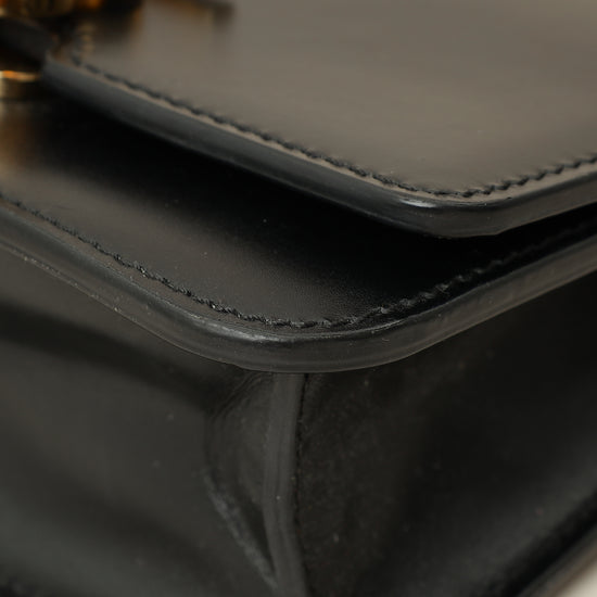 Burberry Black TB Logo Chain Belt Bag-Burberry-THE CLOSET