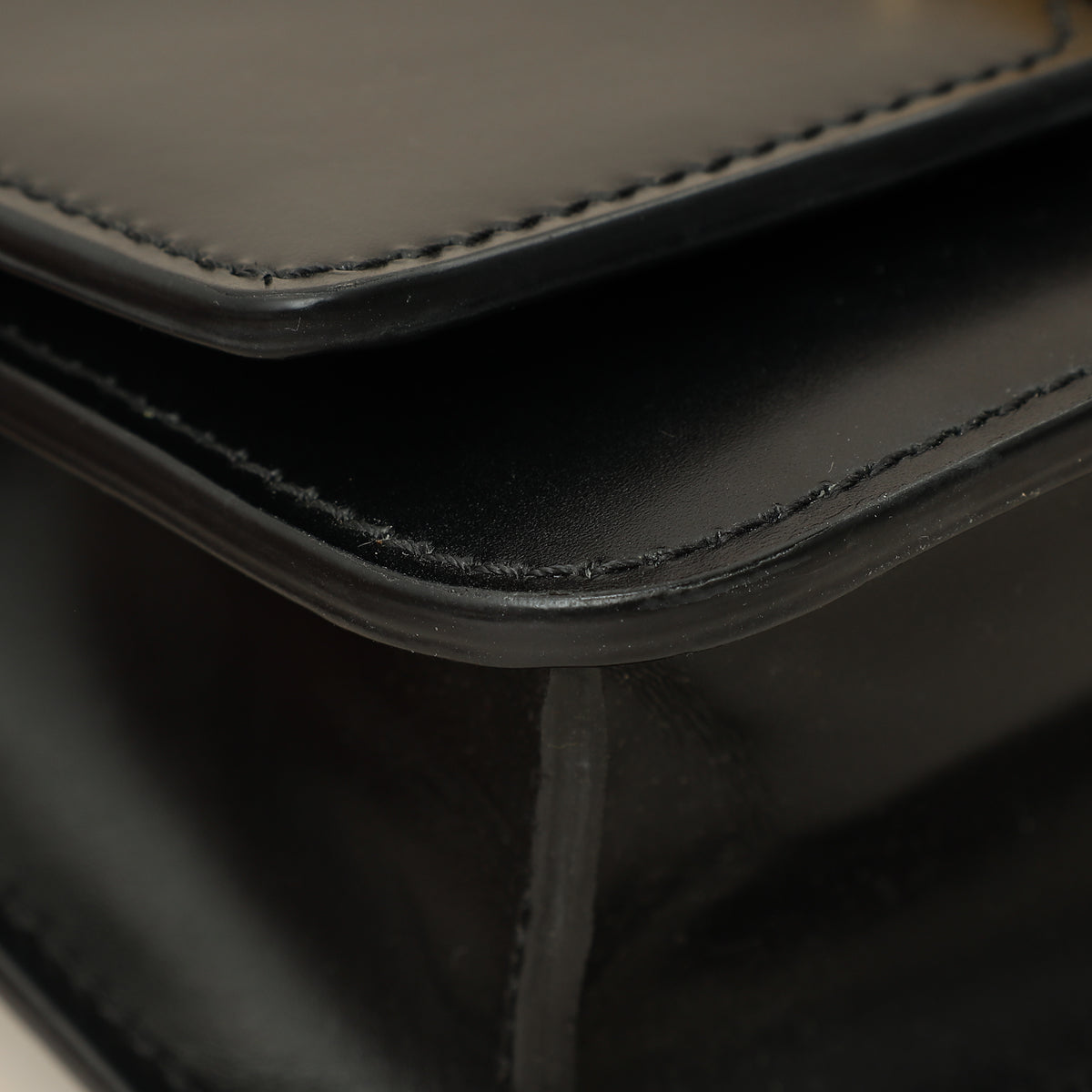 Burberry Black TB Logo Chain Belt Bag-Burberry-THE CLOSET