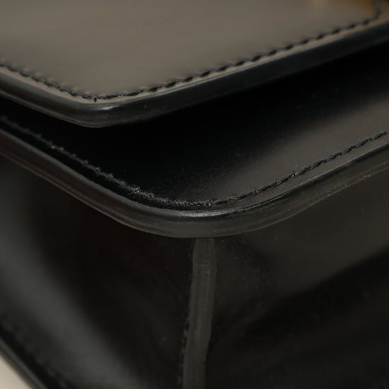 Burberry Black TB Logo Chain Belt Bag-Burberry-THE CLOSET