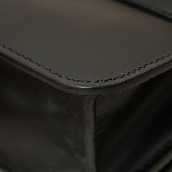 Burberry Black TB Logo Chain Belt Bag-Burberry-THE CLOSET