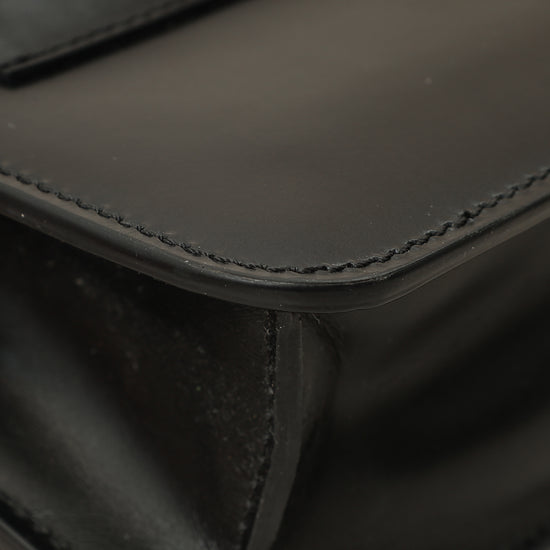 Burberry Black TB Logo Chain Belt Bag-Burberry-THE CLOSET