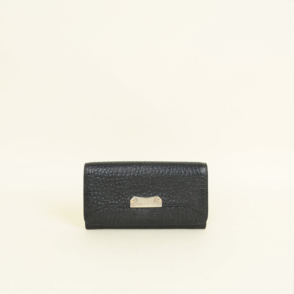 Burberry Black Continental Wallet