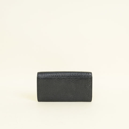 Burberry Black Continental Wallet