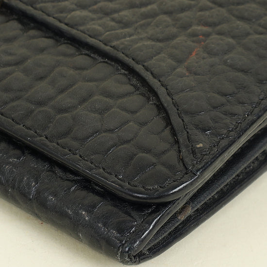 Burberry Black Continental Wallet