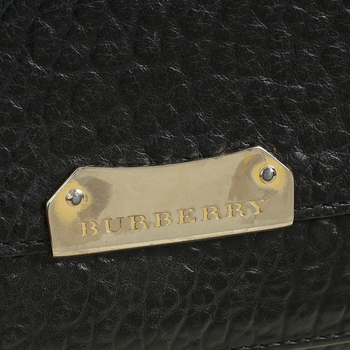 Burberry Black Continental Wallet