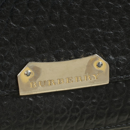 Burberry Black Continental Wallet