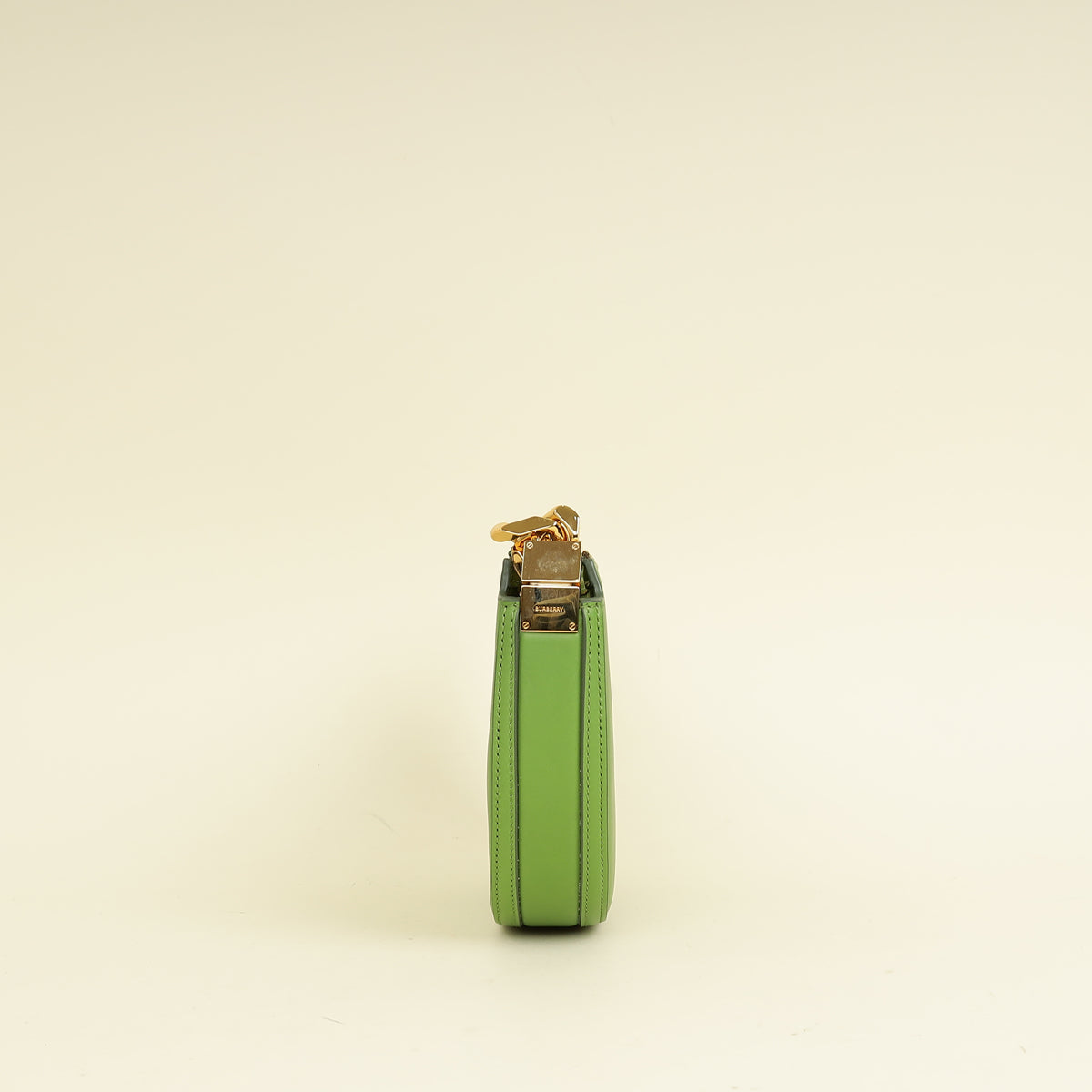 Burberry Green Olympia Mini Chain Zip Bag
