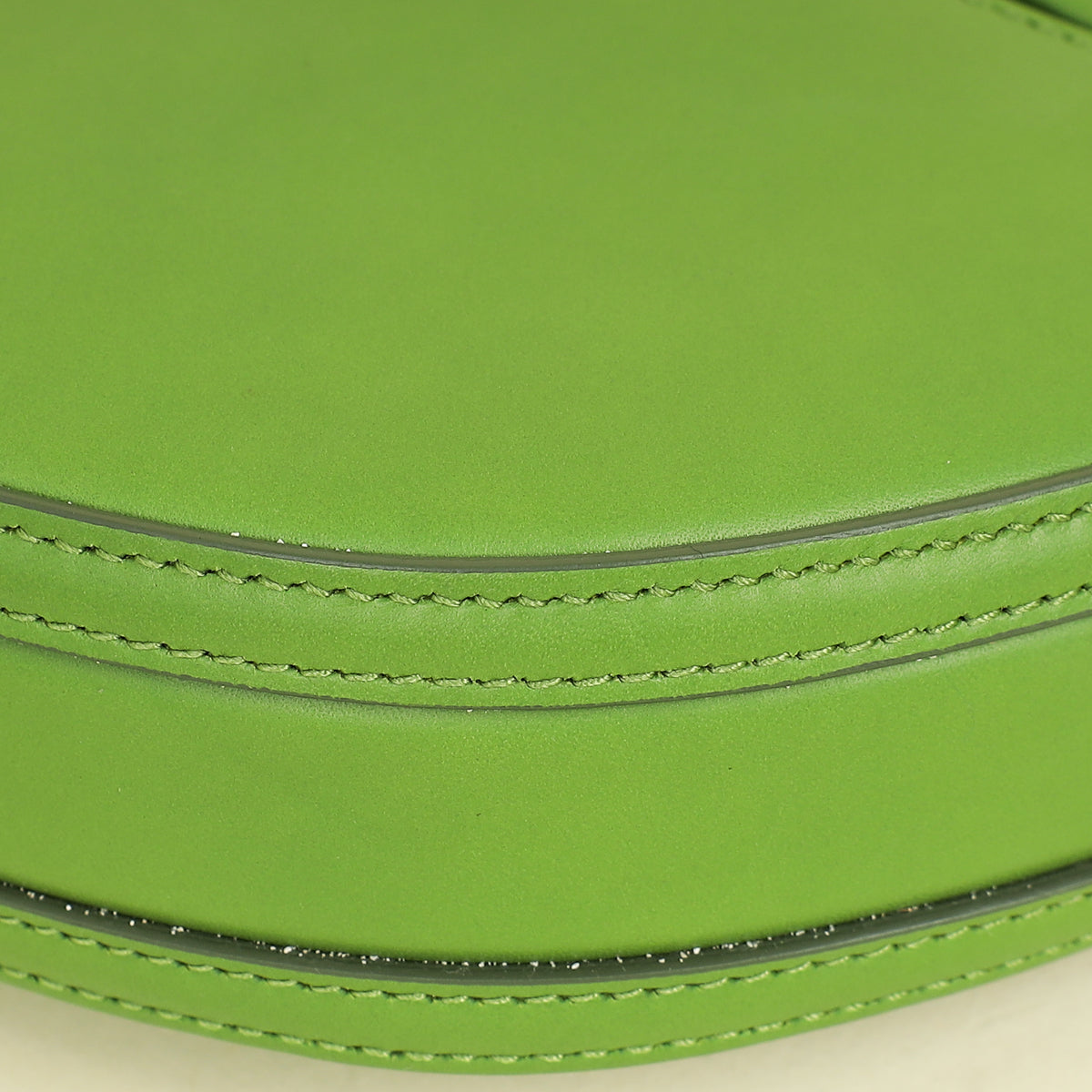 Burberry Green Olympia Mini Chain Zip Bag