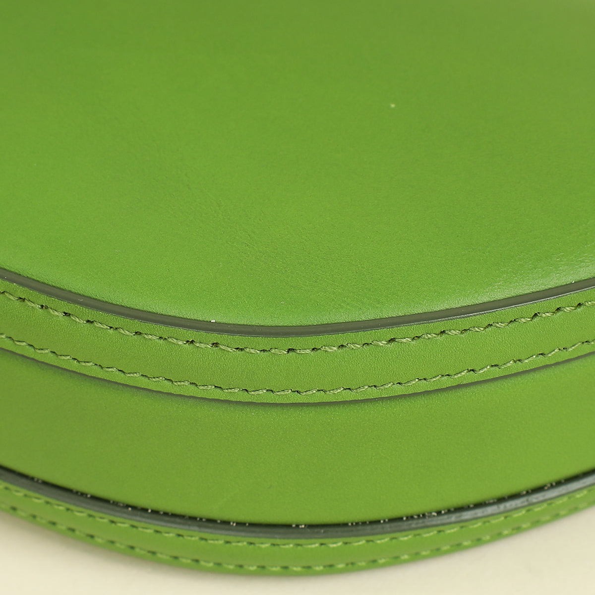 Burberry Green Olympia Mini Chain Zip Bag