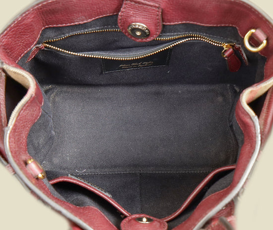 Burberry Bicolor Banner Tote Bag