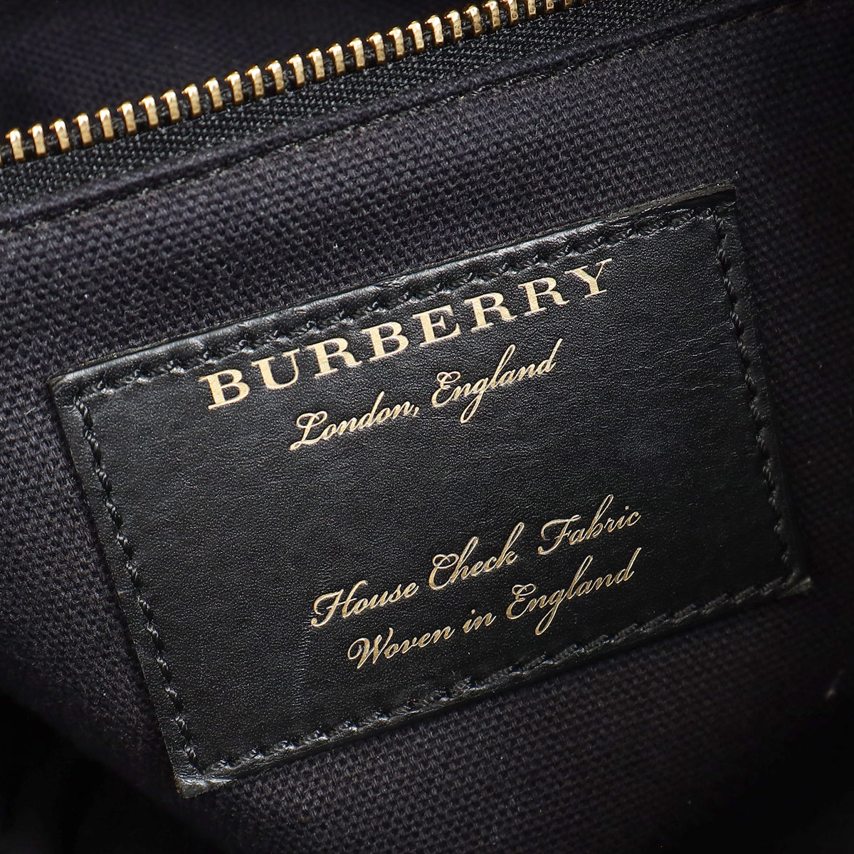 Burberry Bicolor Banner Tote Bag