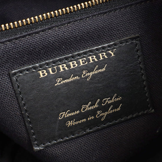 Burberry Bicolor Banner Tote Bag