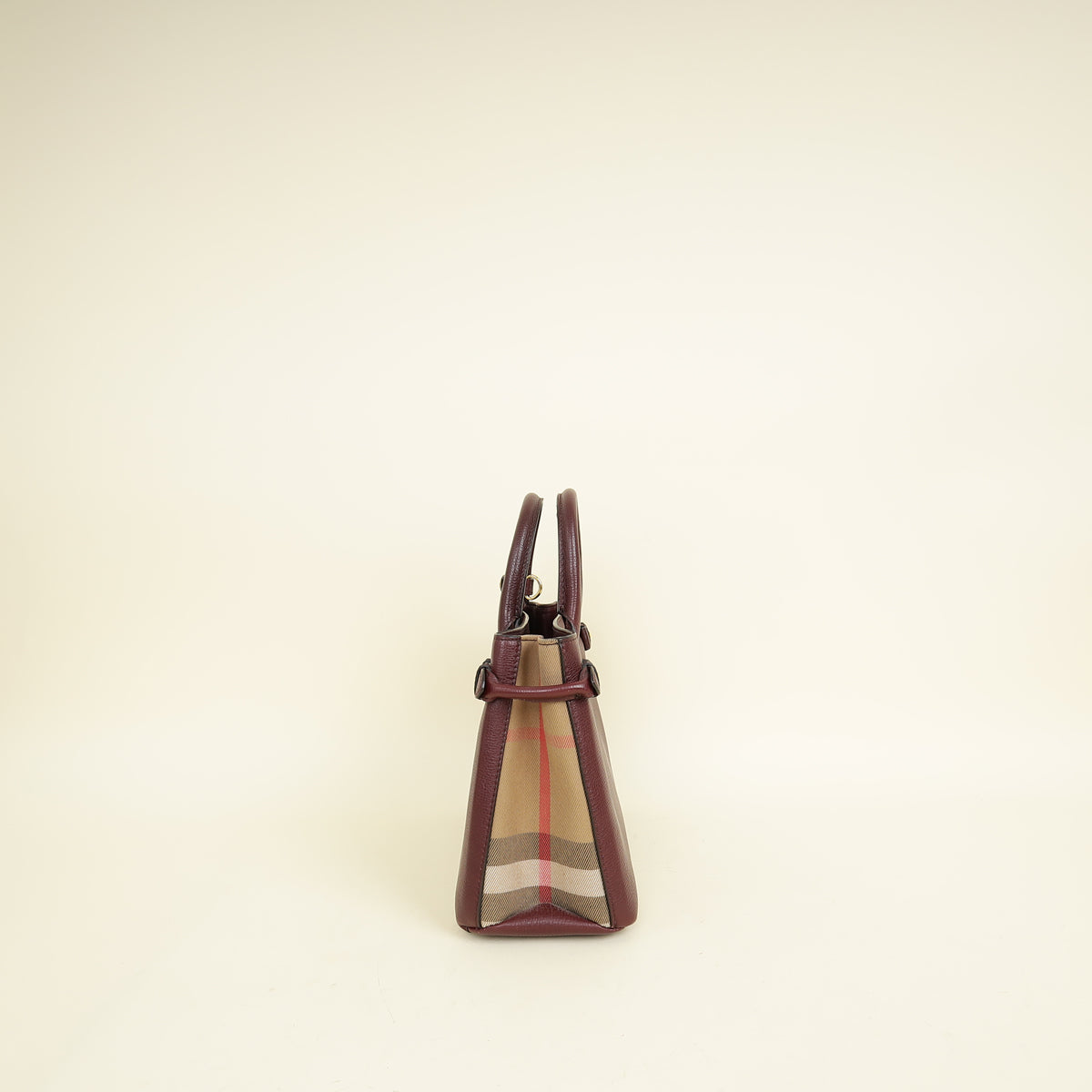 Burberry Bicolor Banner Tote Bag