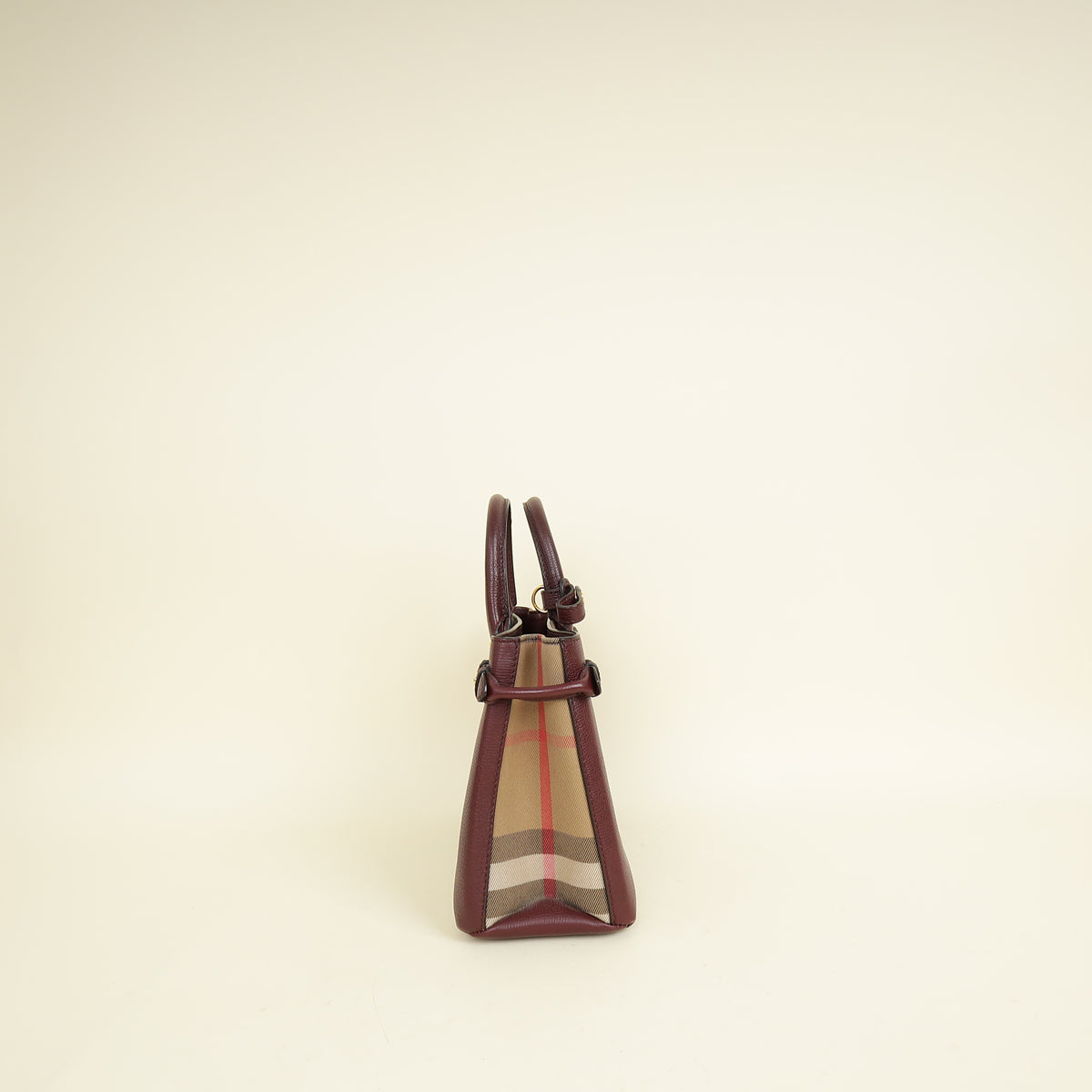 Burberry Bicolor Banner Tote Bag