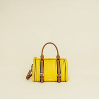 Burberry Bicolor Alchester Bowling Bag