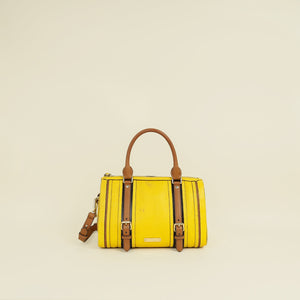 Burberry Bicolor Alchester Bowling Bag