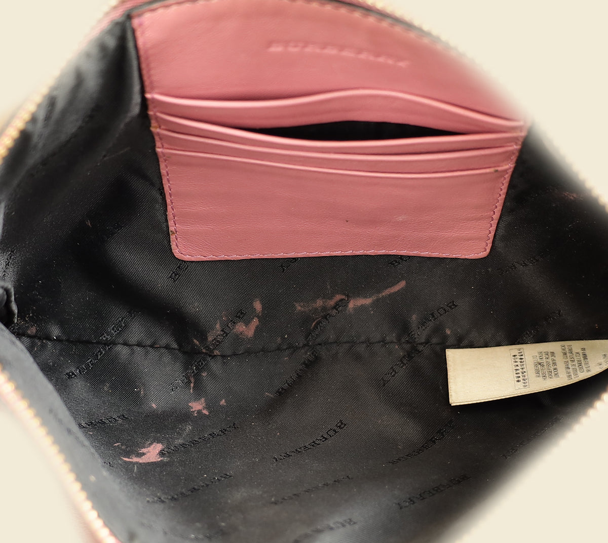 Burberry Bicolor House Check Derby Peyton Crossbody Bag